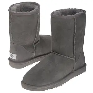 Classic short ugg boots grey